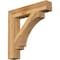Ekena Millwork Imperial Block Rough Sawn Bracket, Western Red Cedar, 6"W x 34"D x 34"H BKT06X34X34IMP05RWR - alternate 1